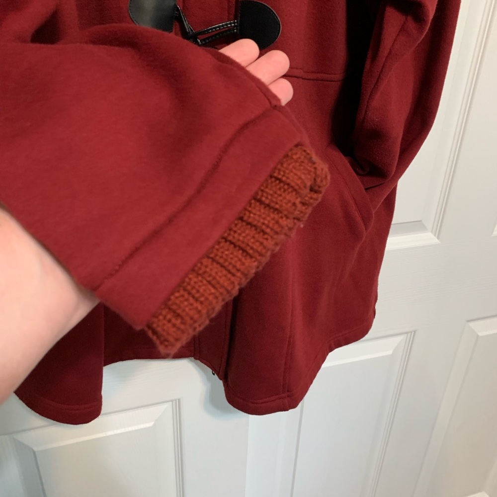 Torrid Heavy Knit Toggle Coat - size 18/20 - Picture 11 of 12
